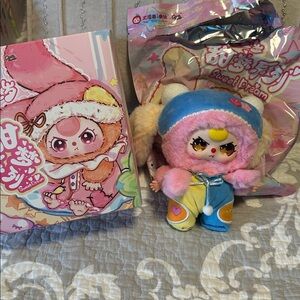 MUMBLISLE-Baby Three Sweet Dreams 100% Plush. Gold liquid eyes! New. Verified.